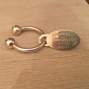 Tiffany & Co. Tag Keychain